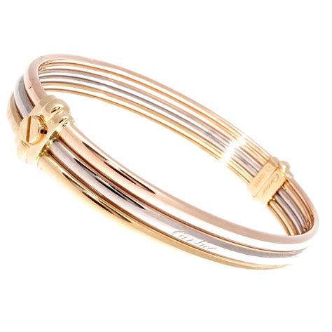 bracelet 3 or cartier|cartier tricolor gold bracelets.